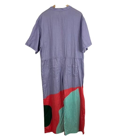 THE KIT Issa Jumpsuit Lavender Women Size 2X - Picture 3 of 16